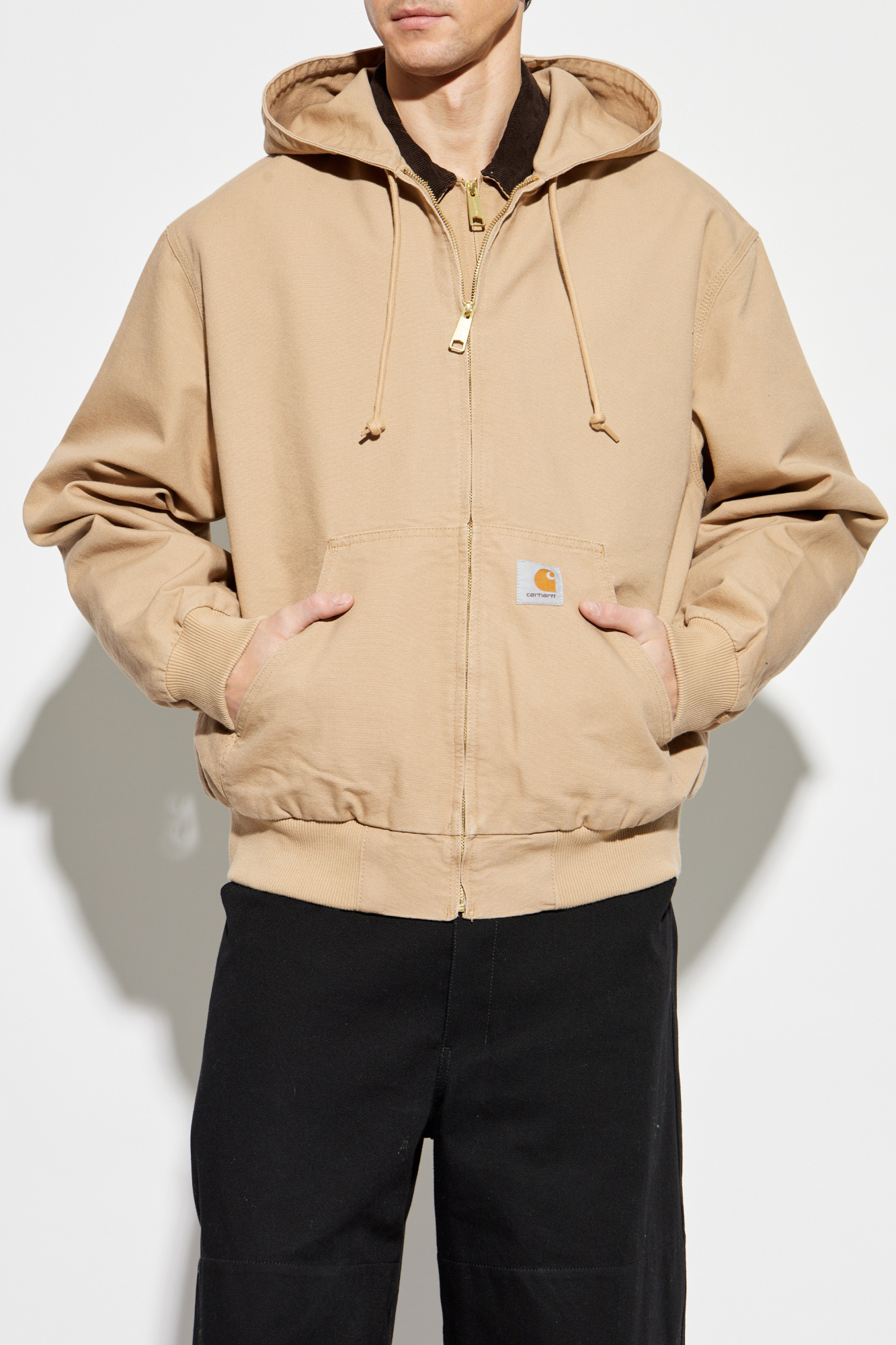 Carhartt ベージュ ジャケットファスナー無し Carhartt J14 WET XL Tall ベージュ ジャケット - メルカリ
